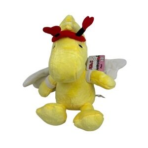 Peanuts Woodstock Cupid Valentine 14" Plush w/Wings Snoopy's Friend-NWT